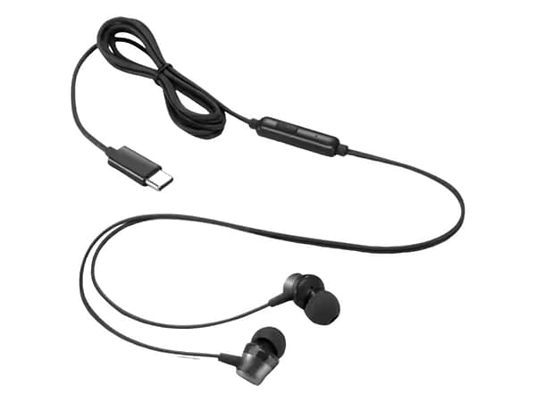 Фото - Навушники вкладиші дротові Lenovo USB-C Wired In-Ear Headphone (4XD1J77351)
