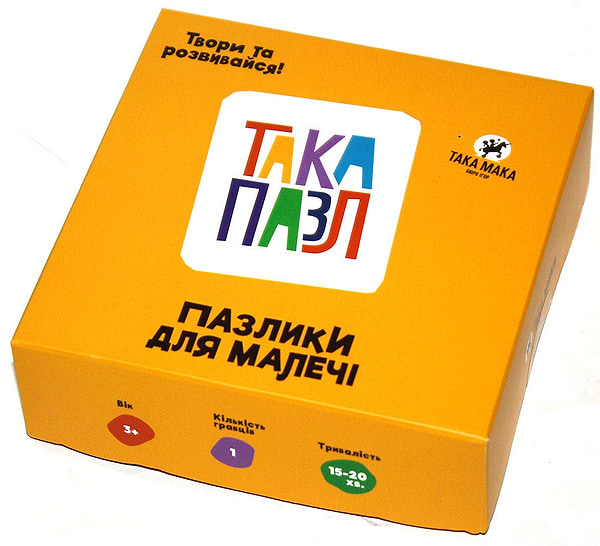 Фото - Настольная игра (до 2 лет) Taka Maka Собачка (6 эл) - найди отличия (170001-UA)