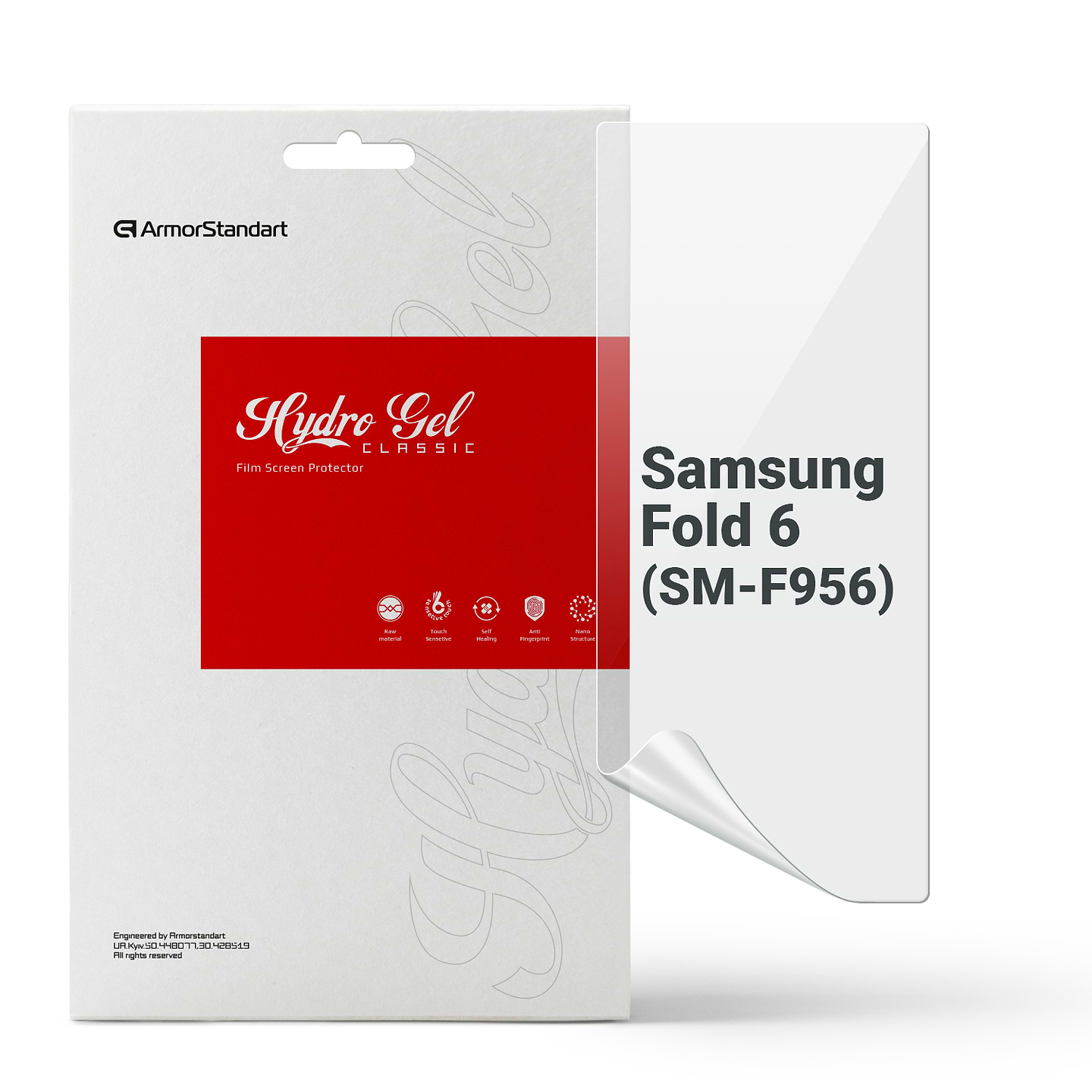 Защитная пленка для смартфона Armorstandart на внешний дисплей для Samsung Fold 6 (SM-F956) (ARM79583) - Фото 1
