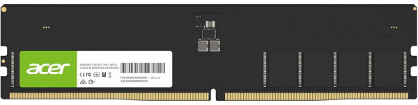 Память DDR Acer DDR5 32Gb 5600MHz UD200, Retail (BL.9BWWA.427)
