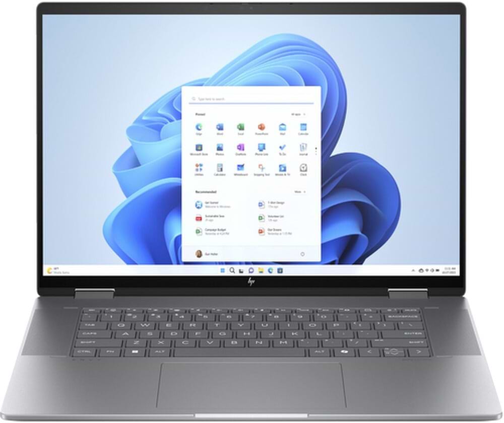 Ноутбук HP Envy x360 Laptop 16-ad0000ua (B9PG0EA) Meteor Silver - Фото 1
