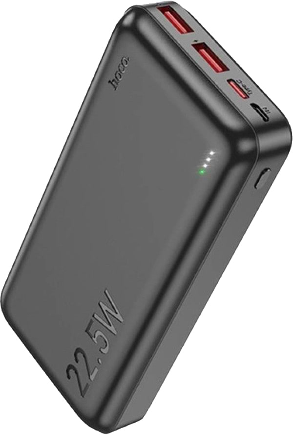 Фото - Батарея мобильная HOCO J101A Astute 22.5W 20000mAh Black (6931474782496)