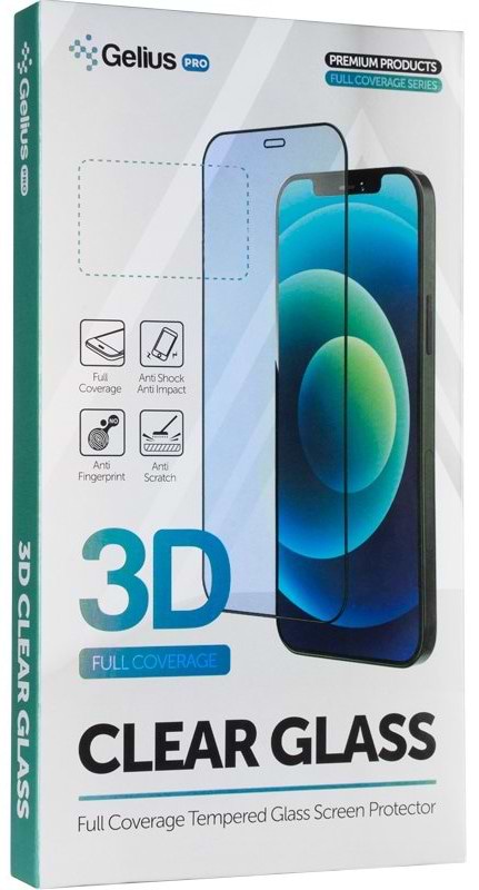 Фото - Защитное стекло для смартфона Gelius Pro 3D for Samsung A36 Black (00000100783)