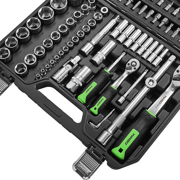 Фото - Набор инструментов Winso в кейсе Pro 110 шт. (924110)