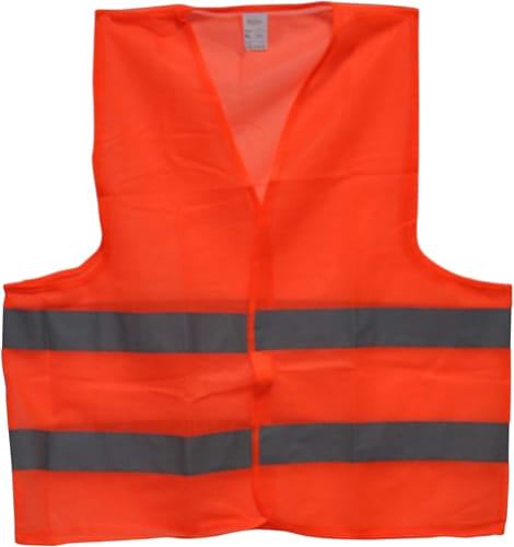 Світловідбивний жилет Beltex XL оранжевий (BX18110)