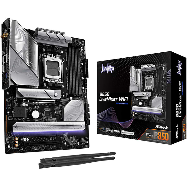 Фото - Материнская плата ASRock B850 LIVEMIXER WIFI