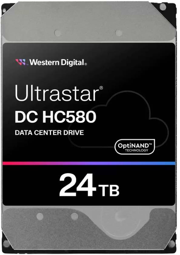 Фото - Уценка - Жесткий диск внутренний Western Digital SATA 24TB 7200RPM 6GB/S/512MB DC HC580 (0F62796)