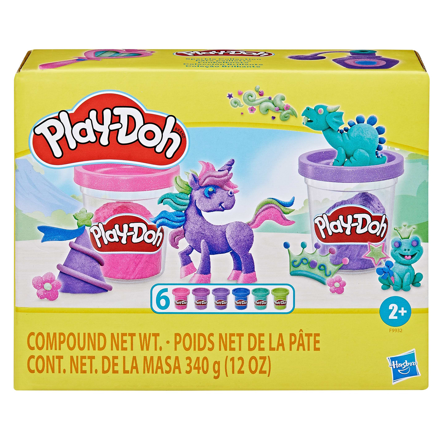 Матеріали Hasbro 6 баночок (F9932)