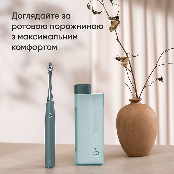 Фото - Зубна щітка електрична Oclean Air 2T Electric Toothbrush Green