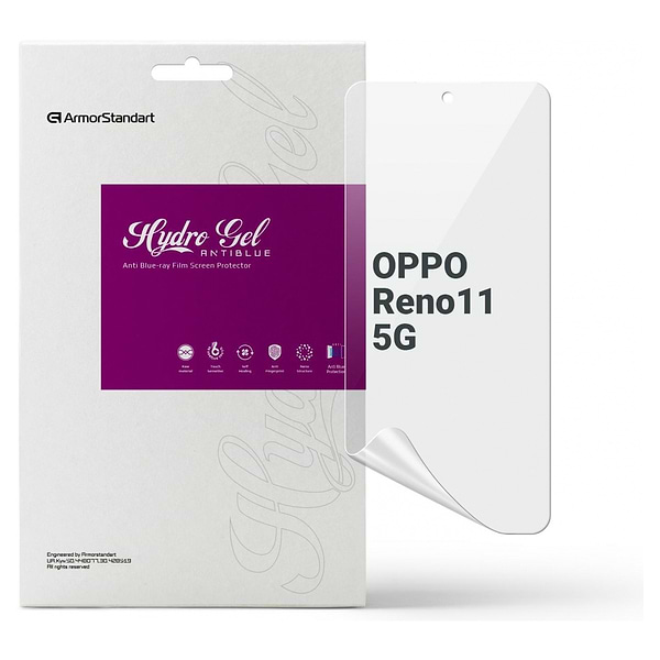 Фото - Захисна плівка для смартфону Armorstandart Anti-Blue for OPPO Reno11 5G (ARM73273) Фото - Захисна плівка для смартфону Armorstandart Anti-Blue for OPPO Reno11 5G (ARM73273)
