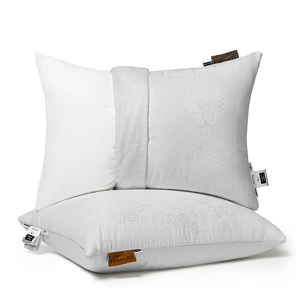 Фото - Подушка стандартна MirSon №15-28 Ferrero EcoSilk White 50х70 см (2200011165257)