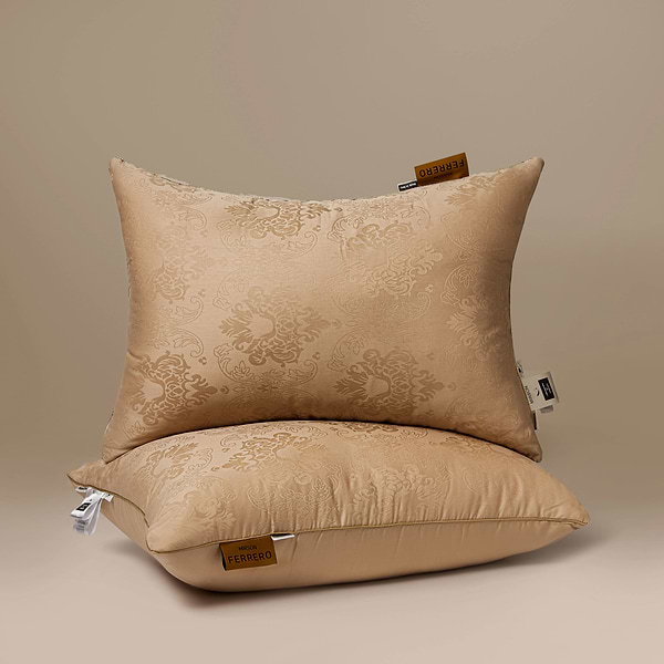 Фото - Подушка стандартна MirSon №15-27 Ferrero Eco-Soft Gold 70х70 см (2200011165240)