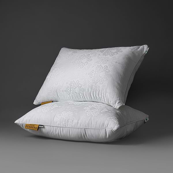 Фото - Подушка стандартна MirSon №15-47 Ferrero Тенсель (MODAL) White 40х60 см (2200011164908)