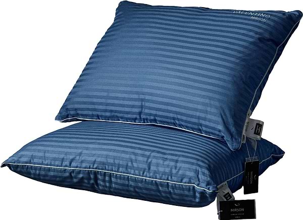 Фото - Подушка стандартная MirSon хлопковая 1294 Valentino Hand Made Высокая 60х60 см (2200001538146)