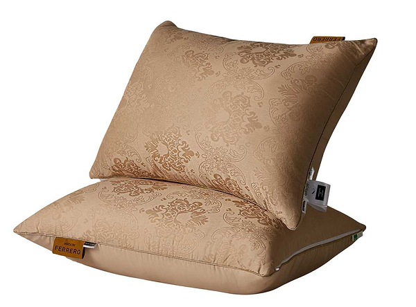 Фото - Подушка стандартная MirSon №15-81 Ferrero з Евкаліптом Gold высокая 70х70 (2200011167138)