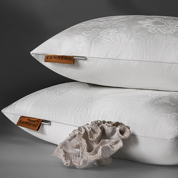 Фото - Подушка стандартна MirSon №15-28 Ferrero EcoSilk White 50х70 см (2200011165257)