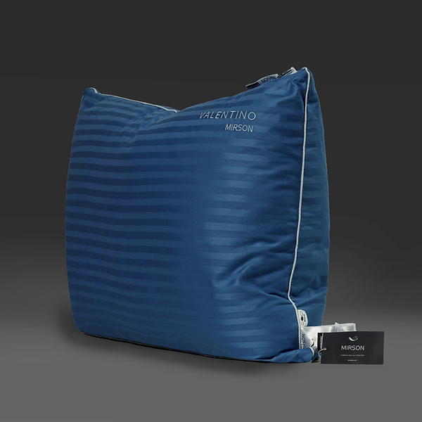 Фото - Подушка стандартна MirSon бавовняна 1292 Valentino Hand Made М'яка 40х60 см (2200001537569)