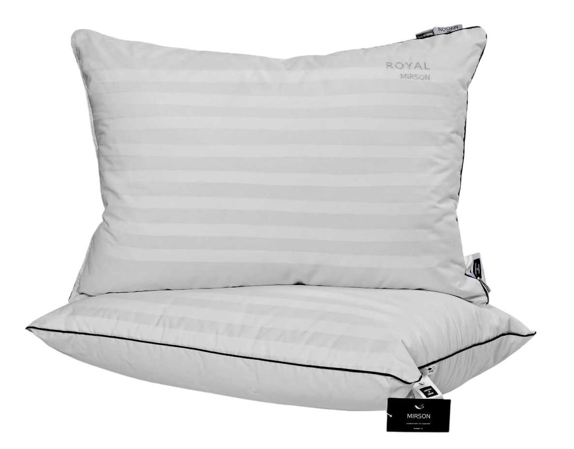 Подушка стандартна MirSon 1171 Royal Pearl Hand Made EcoSilk 50х70 см (2200001515710)