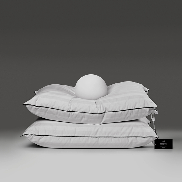 Фото - Подушка стандартна MirSon Royal Eco-Soft Hand Made 499 50х70 см (2200000625106)