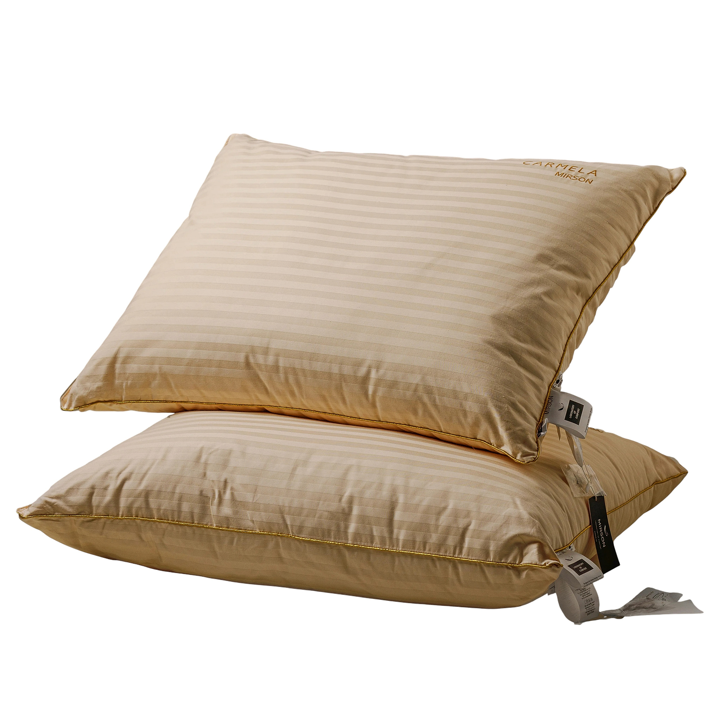 Подушка стандартна MirSon вовняна Hand Made Carmela Premium вовна 925 середня 60x60 (2200000556974)