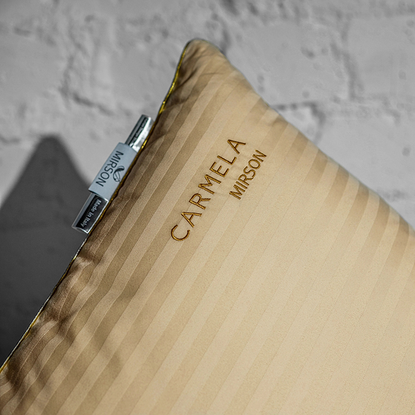 Фото - Подушка стандартная MirSon 1169 Carmela Hand Made EcoSilk 40х60 см (2200001514973)