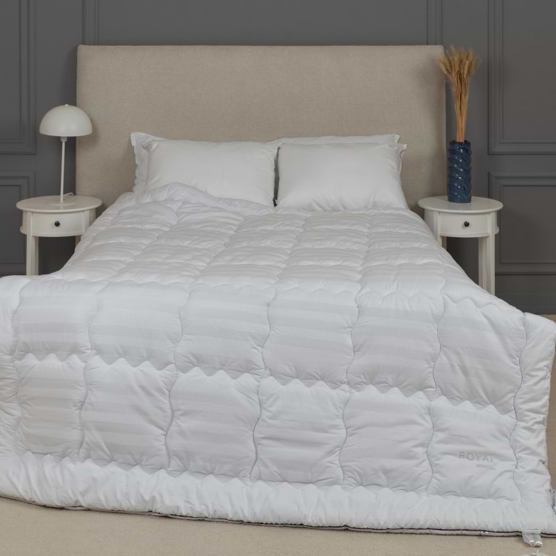 Ковдра літня двоспальна MirSon Royal Pearl Premium Italy Hand Made 0345 172x205 см (2200000450937)