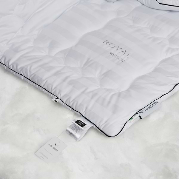 Фото - Ковдра літня двоспальна MirSon Тенсель (Modal) Royal Pearl Hand Made 0396 172x205 см (220000044943