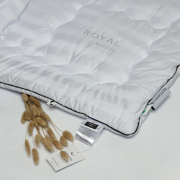 Фото - Ковдра літня полуторна MirSon Royal Pearl Hand Made 086 140x205 см (2200000449634)