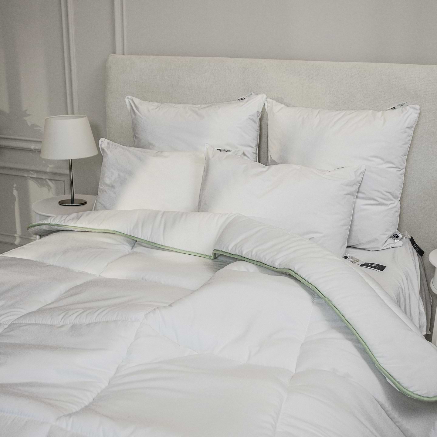 Ковдра зимова полуторна MirSon Silk 0503 155х215 см (2200000038210)