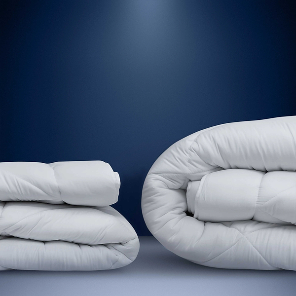 Фото - Ковдра всесезонна двоспальна євро MirSon №1654 Eco Light White 200x220 см (2200002652568)