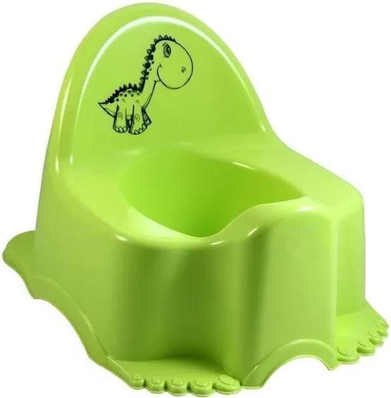 Фото - Горщик дитячий Tega Baby ЕСО Динозавр з музикою Салатовий (PO-056-138)