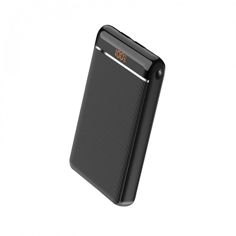 Батарея мобільна SkyDolphin SP28 PD+QC3.0 10000mAh Black (PB-000090) - Фото 1