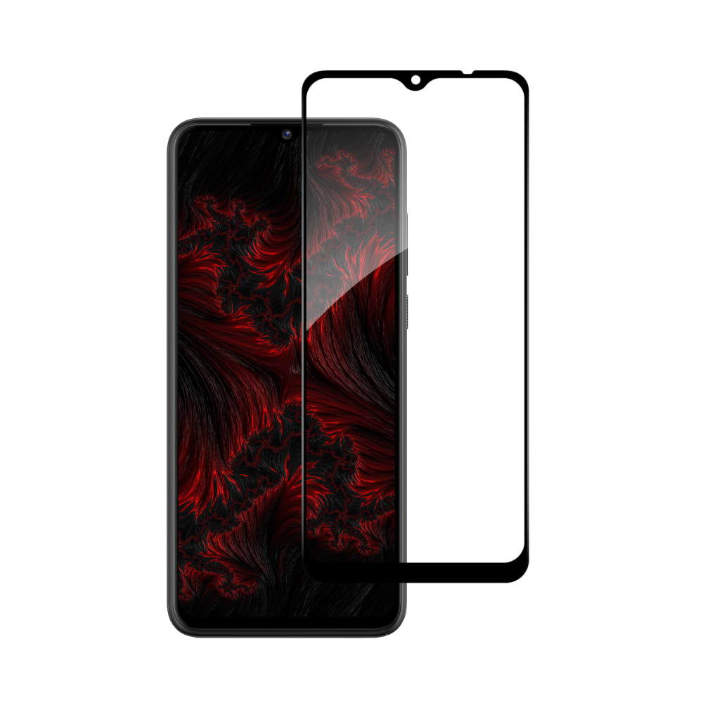 Захисне скло для смартфону Intaleo Full Glue for ZTE Blade A53 Black (1283126583308)