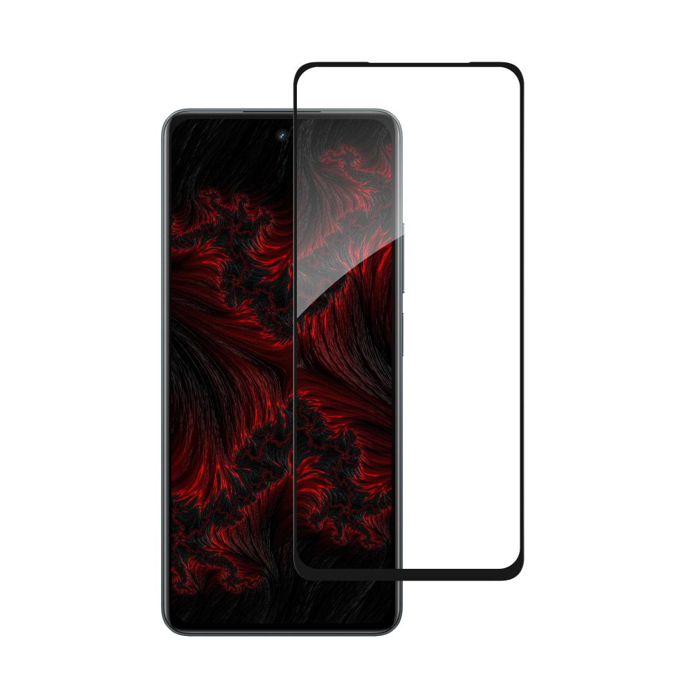 Захисне скло для смартфону Intaleo Full Glue for Realme C67 Black (1283126590047)