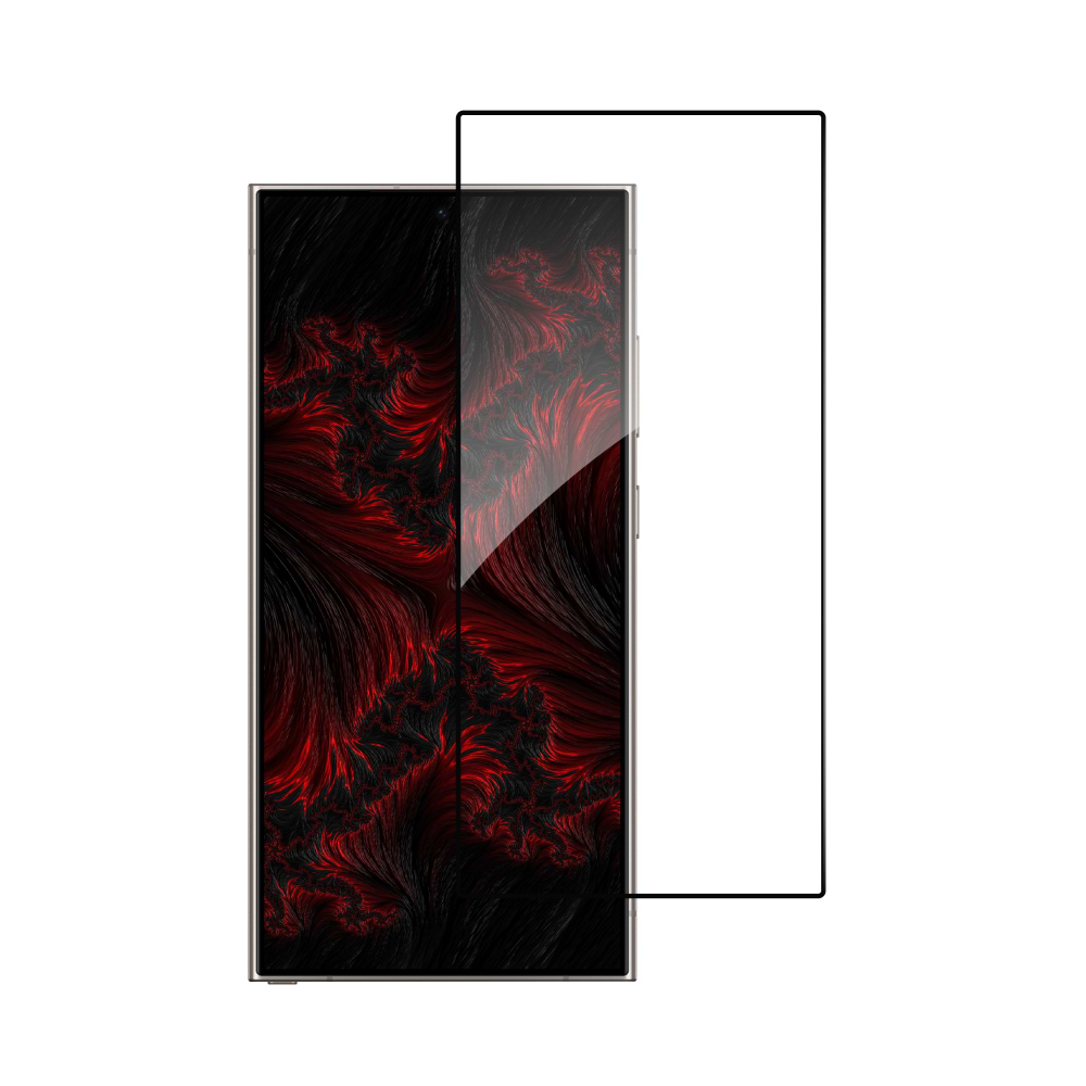 Захисне скло для смартфону Intaleo Full Glue for Samsung Galaxy S24 Ultra Black (1283126590252)
