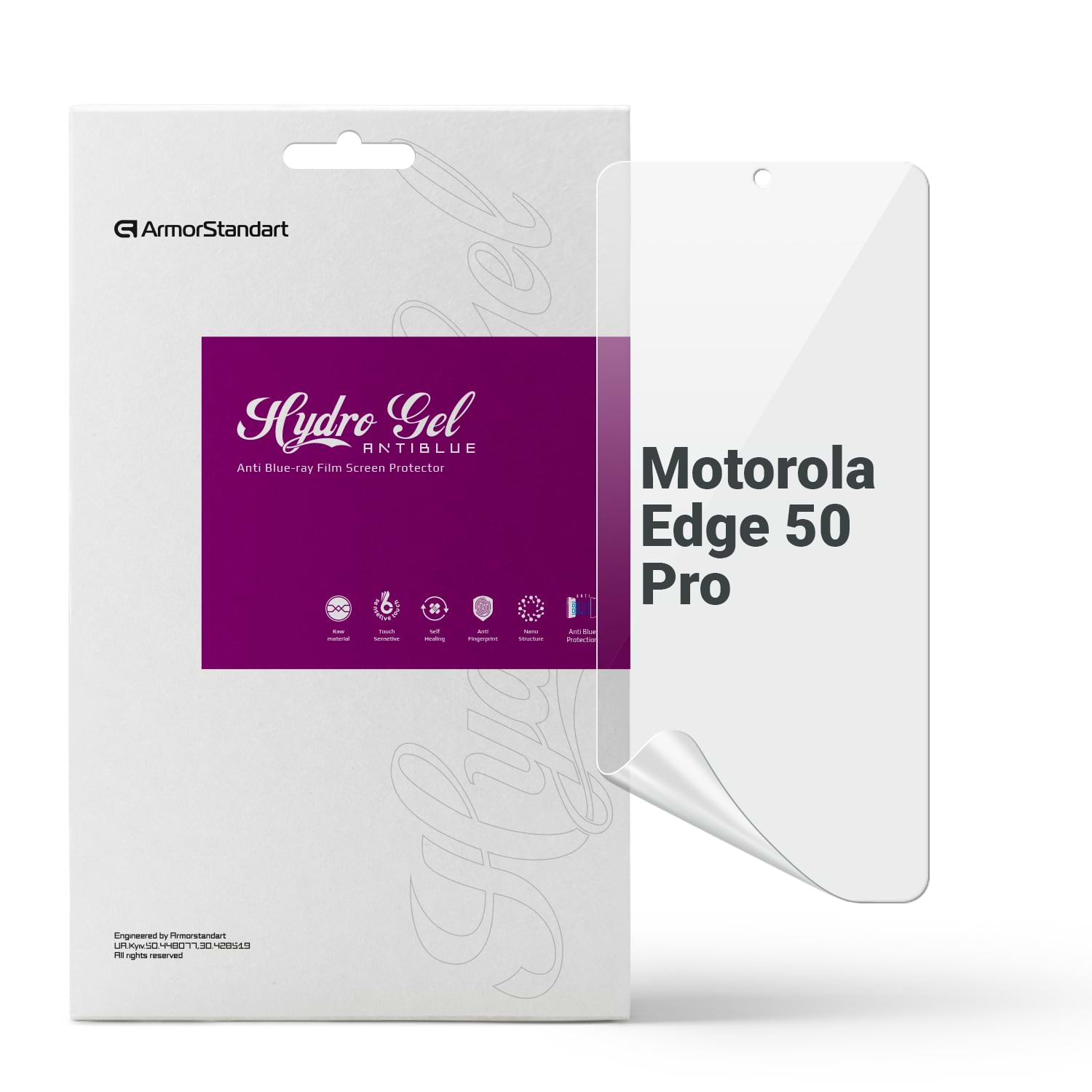 Захисна плівка для смартфону Armorstandart Anti-Blue for Motorola Edge 50 Pro (ARM77215)