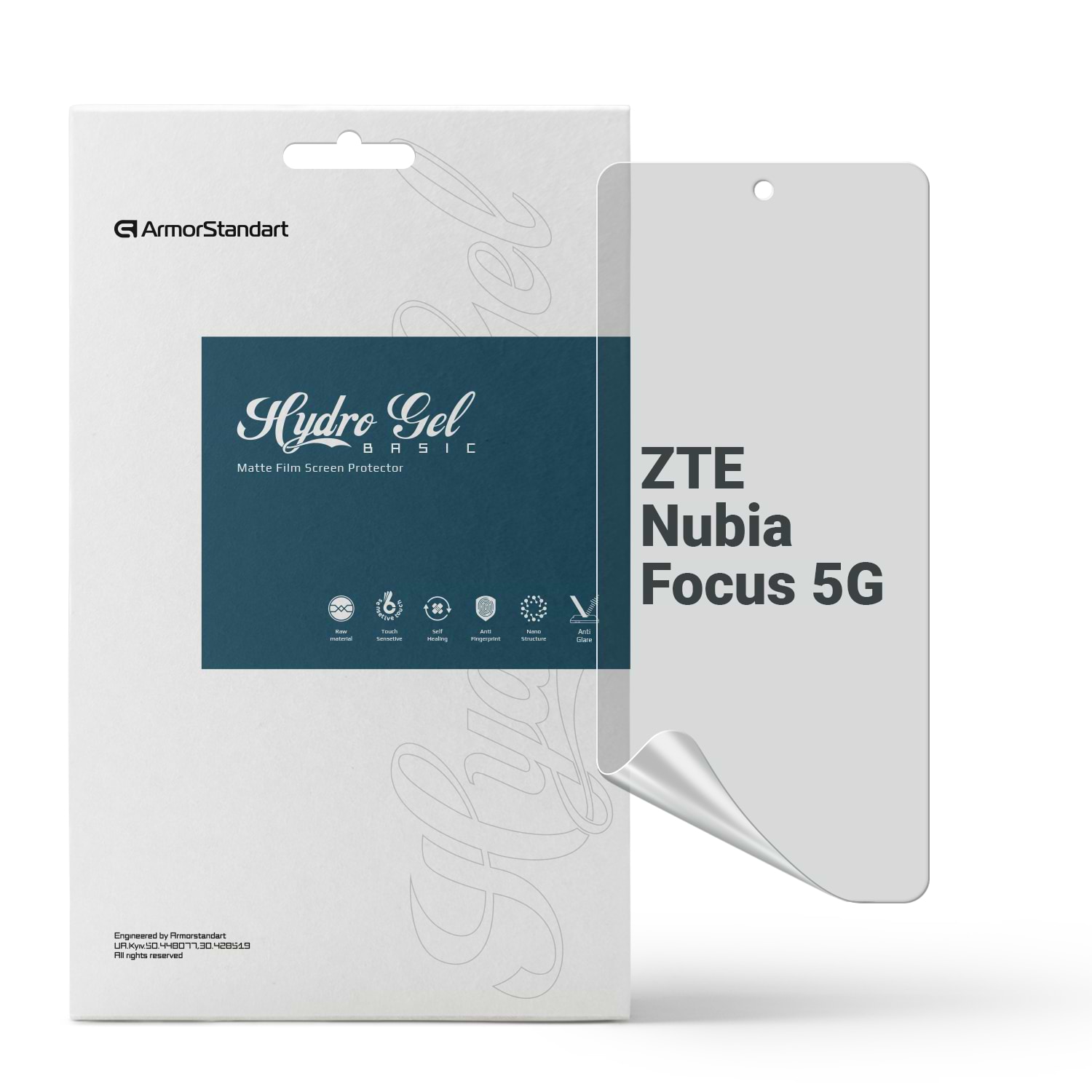 Захисна плівка для смартфону Armorstandart Matte for Nubia Focus 5G (ARM78881)