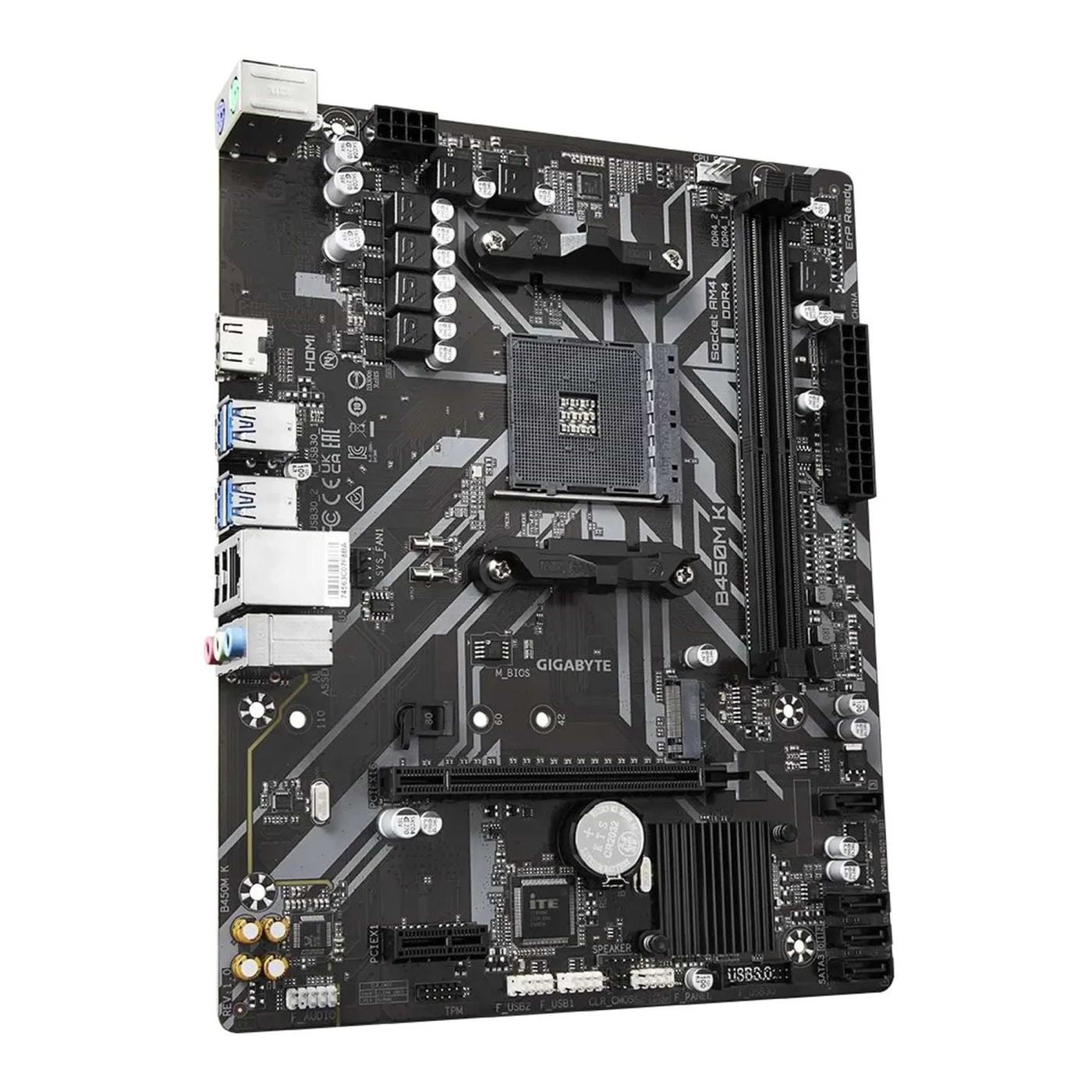 Материнська плата Gigabyte B450M K