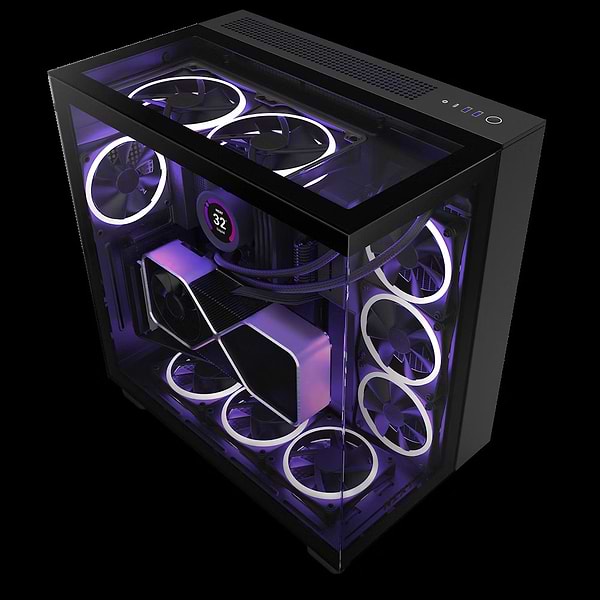 Корпус NZXT H9 Elite Black (CM-H91EB-01) без БЖ купити