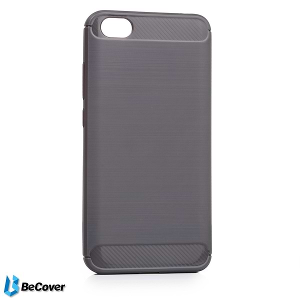 Фото - Чехол для смартфона BeCover Carbon Series for Xiaomi Redmi Go Gray (703358)