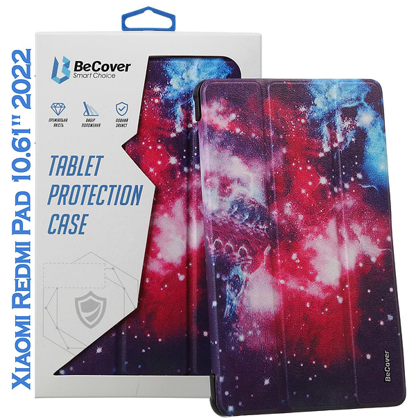 Фото - Чехол для планшета BeCover Smart Case for Xiaomi Redmi Pad 10.61'' 2022 Space (708738) Фото - Чехол для планшета BeCover Smart Case for Xiaomi Redmi Pad 10.61'' 2022 Space (708738)