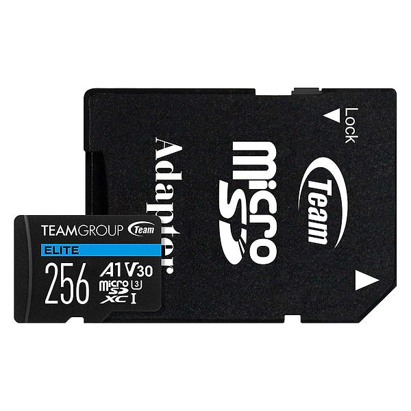 Фото - Карта памяти Team ELITE uSDXC 256GB UHS-I U3 V30 A1 RETAIL (TEAUSDX256GIV30A103)