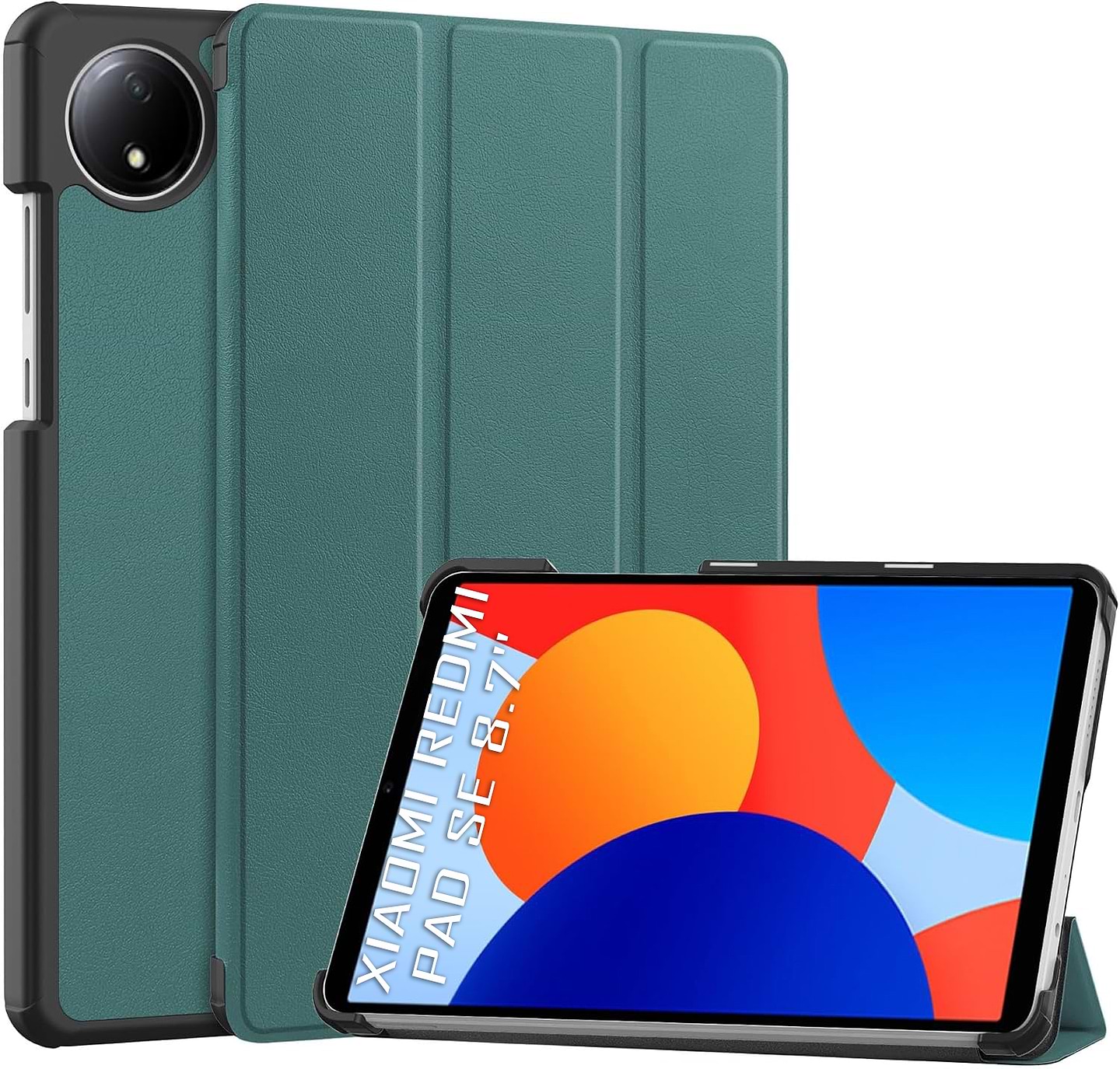 Чохол для планшета BeCover Smart Case for Xiaomi Redmi Pad SE 8.7'' Dark Green (711906) - Фото 1