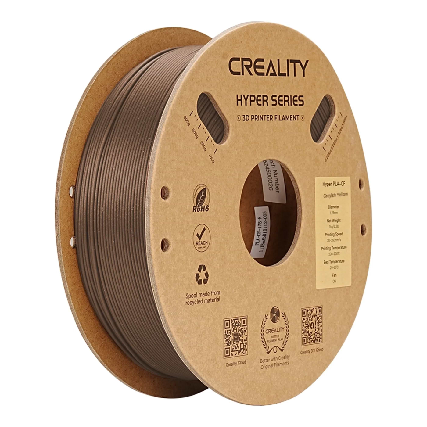 Нитка для PLA-картриджа Creality -CF Filament 1.75 мм (3301060017)