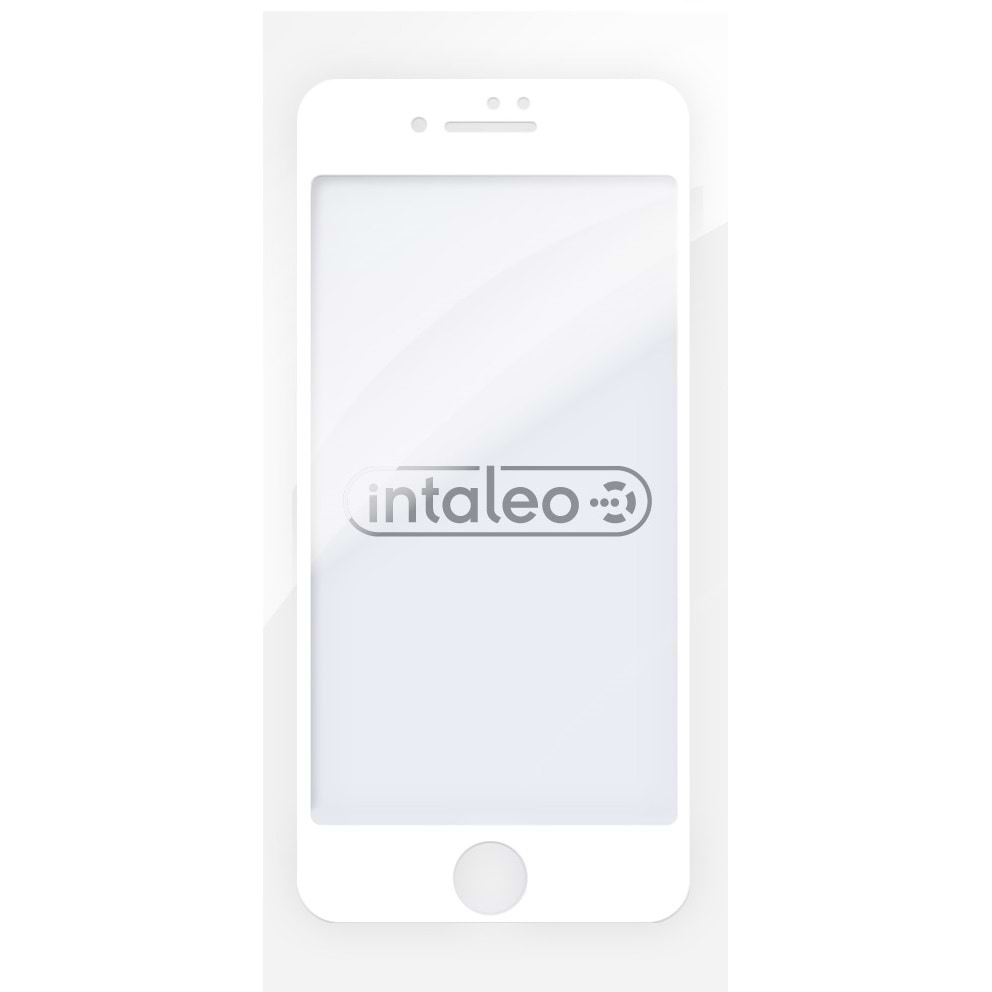 Захисне скло для смартфону Intaleo Full Glue for Apple iPhone SE 2020 White (1283126502910)
