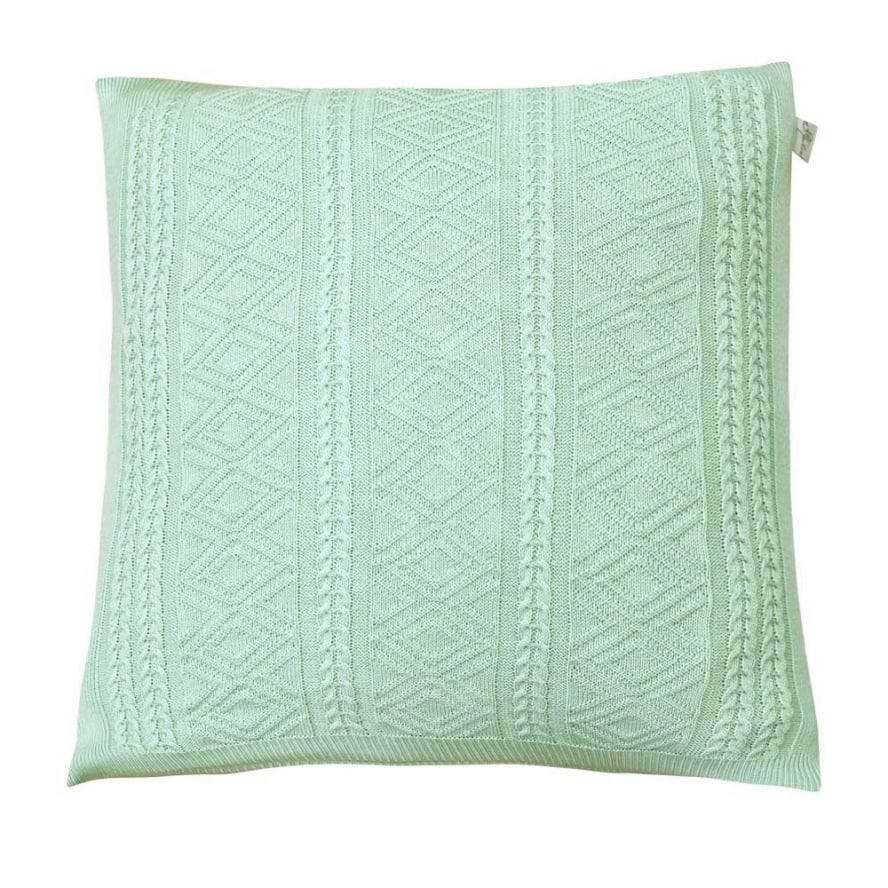 Наволочка Прованс Ажурна м'ятна (012506)