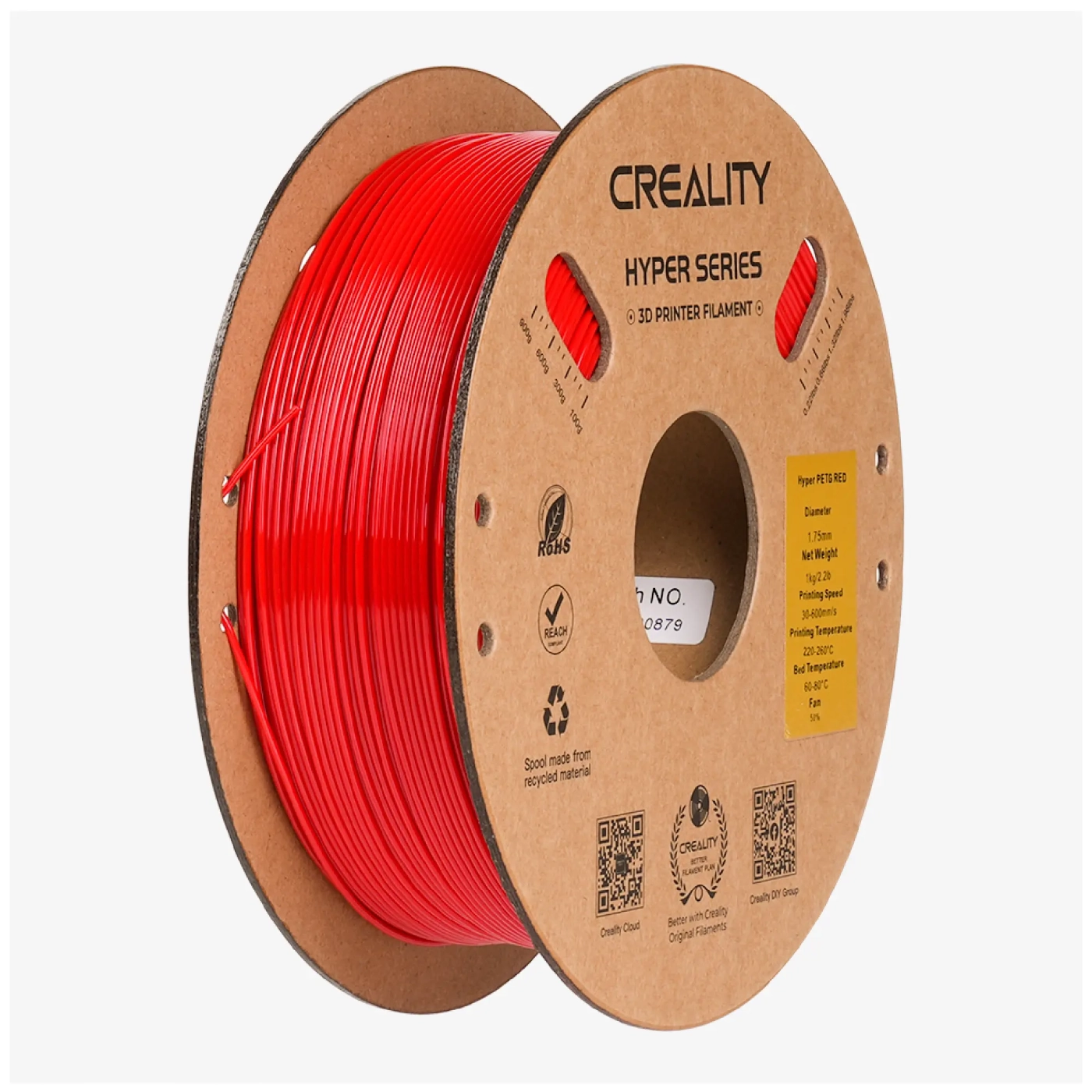 Нитка для PETG-картриджа Creality Filament 1 кг (3301030072) - Фото 1
