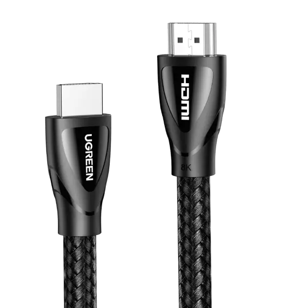 Кабель HDMI UGREEN HD140 HDMI Cable with Braided 5m Black (80405) - Фото 1