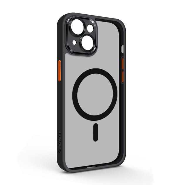 Чохол для смартфону Armorstandart Unit MagSafe SE for Apple iPhone 15 Plus Black Orange (ARM75364) - Фото 1