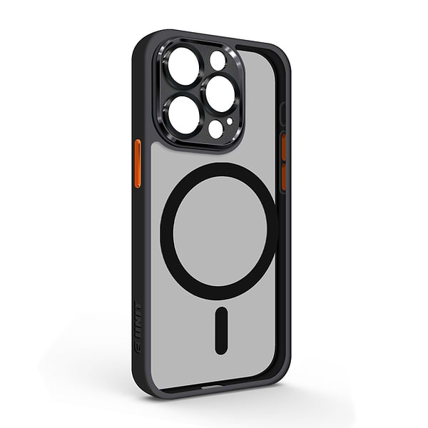 Фото - Чохол для смартфону Armorstandart Unit MagSafe SE for Apple iPhone 15 Pro Black Orange (ARM75362) Фото - Чохол для смартфону Armorstandart Unit MagSafe SE for Apple iPhone 15 Pro Black Orange (ARM75362)